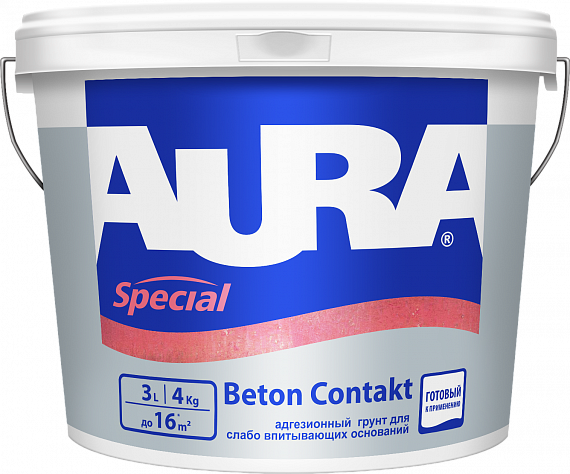 Грунт Aura Beton Contakt