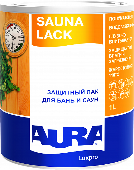 Лак AURA Sauna Lack