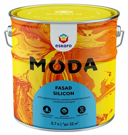 Краска Moda Fasad Silicon